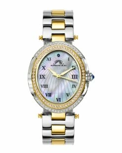 Porsamo Bleu Women's South Sea Oval Crystal Watch Watches